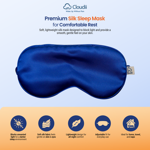Orthopedic Neck Pain Relief Pillow with Eye Mask