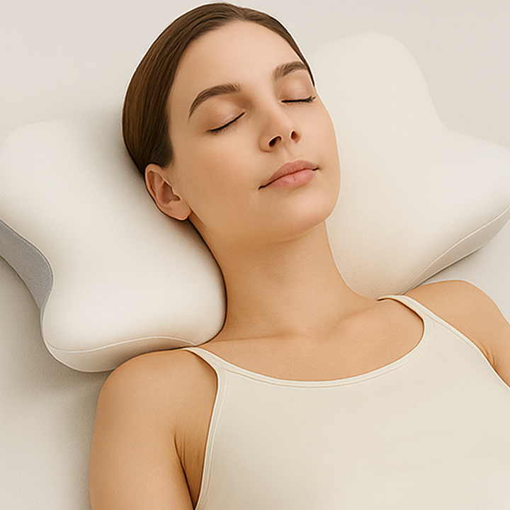 Orthopedic Memory Foam Pillow – Ergonomic Neck & Shoulder Support